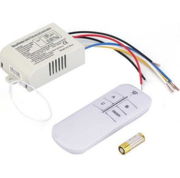 2'li Avize Kumandası 2 Kanallı Uzaktan Kumanda Kontrol Sistemi