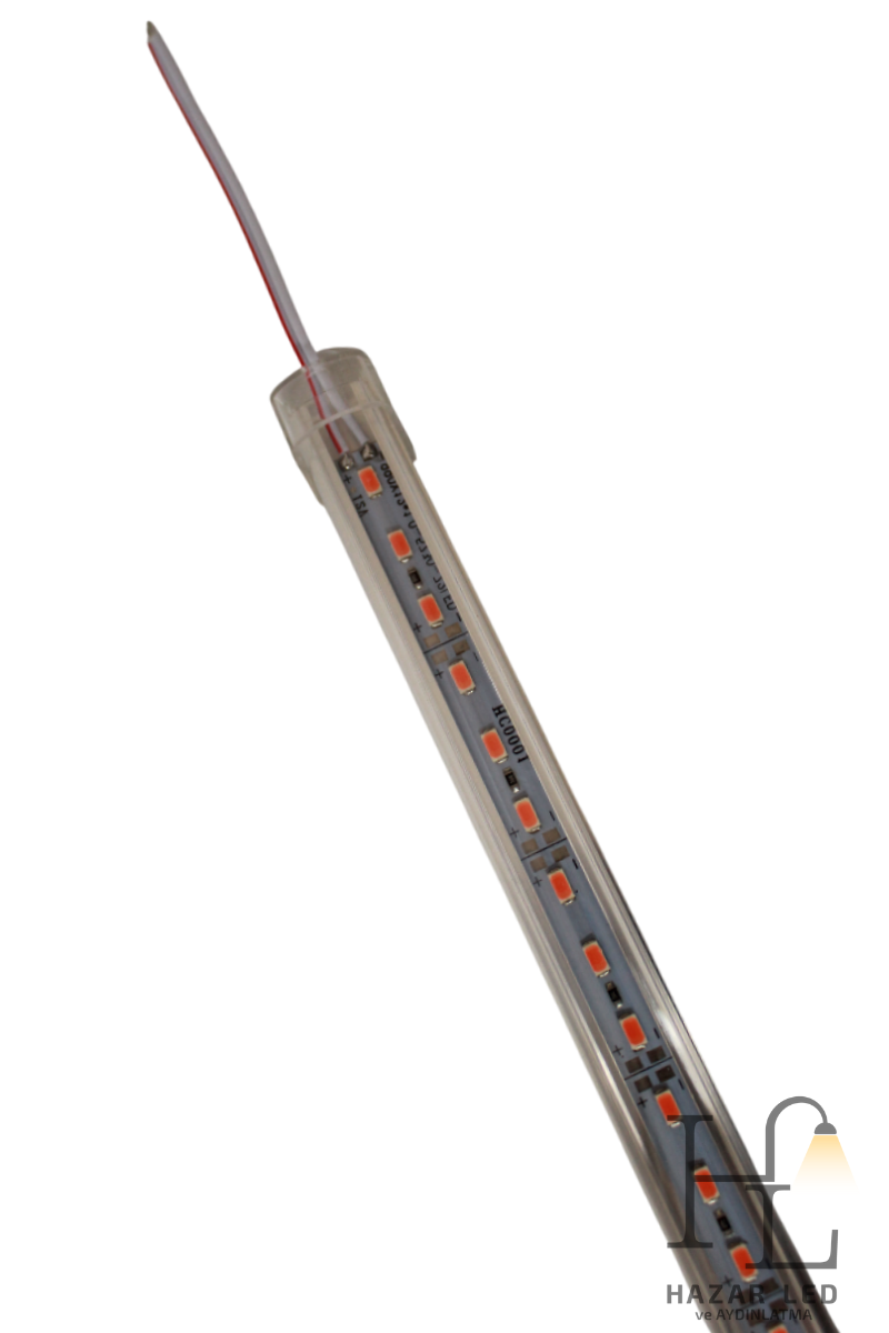 12 Volt Alüminyum Kasalı 5730 Ledli Çubuk Led Bar Grow Full