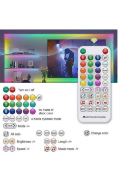 Pixel ARGB Led Wifi - Ses Kontrol Cihazı Çift Çıkışlı SP511E