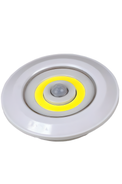 Hareket Sensörlü Led Lamba Beyaz Işık Cob Led Pilli Led Kablosuz
