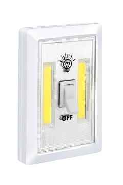 Dolap İçi Aydınlatma Mıknatıslı Anahtarlı Led Lamba Pilli Beyaz Işık