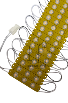 220 Volt 1.5 Watt Modül Led Amber (Sarı) (5 Adet)