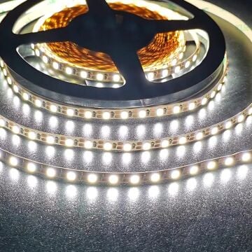 5 Volt 2835 120 Ledli 5MM Şerit Led Beyaz 5 Metre