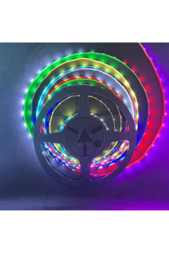 5 Volt 3535 90 Ledli 5MM Şerit Led RGB 5 Metre
