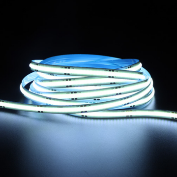 12V 8MM 320 Ledli Esnek Cob Şerit Led Natural Beyaz IP20 5 Metre