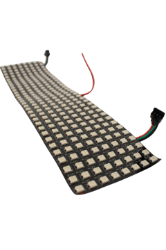 WS2812B Matrix Ekran RGB Led Ayrı Ayrı Adresli  8x32 Matrix Dijital Esnek Ekran 5 Volt