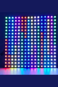 WS2812B Matrix Ekran RGB Led Ayrı Ayrı Adresli 16X16 Matrix Dijital Esnek Ekran 5 Volt