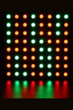 WS2812B Matrix Ekran RGB Led Ayrı Ayrı Adresli 8X8 Matrix Dijital Esnek Ekran 5 Volt