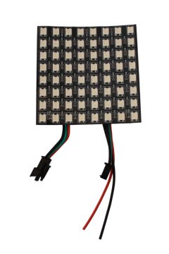 WS2812B Matrix Ekran RGB Led Ayrı Ayrı Adresli 8X8 Matrix Dijital Esnek Ekran 5 Volt