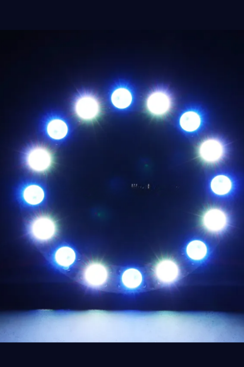 WS2812B Matrix Ekran RGB Led Ayrı Ayrı Adresli 16 Led Halka Led Matrix Dijital Esnek Ekran 5 Volt