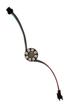 WS2812B Matrix Ekran RGB Led Ayrı Ayrı Adresli 8 Led Halka Led Matrix Dijital Esnek Ekran 5 Volt