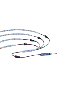 4'lü Pixel Çoklayıcı Amplifier WS2811-WS2812B Pixel Şerit Led Çoklayıcı 5-24 Volt