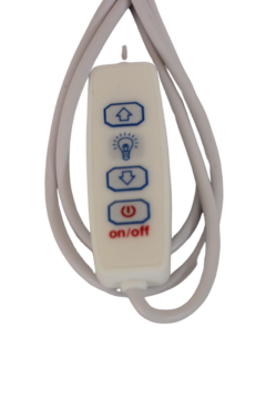 100 cm 2 Amper Açık Uçlu Dim Edilebilir USB Kablo Dimmer'li USB Erkek Kablo