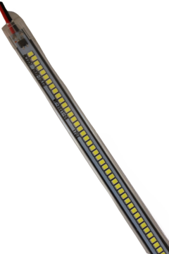 220 Volt 2835 Çubuk Led 30 CM Kasalı Dim Edilebilir Bar Led Beyaz 6000-6500K-Şeffaf Cam