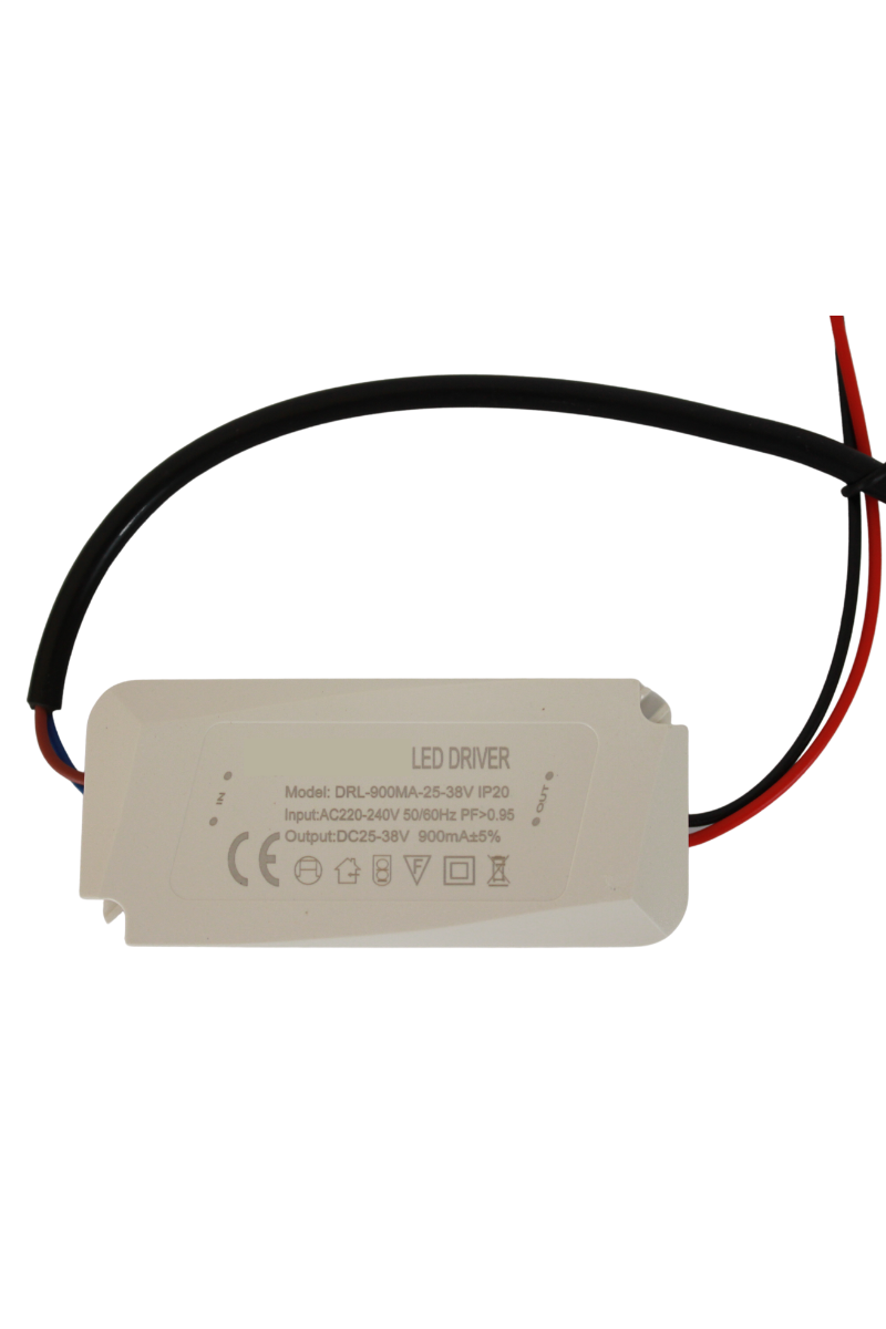25-38V Led Driver 900mA Power Led Sürücü IP20 Power Led Driver
