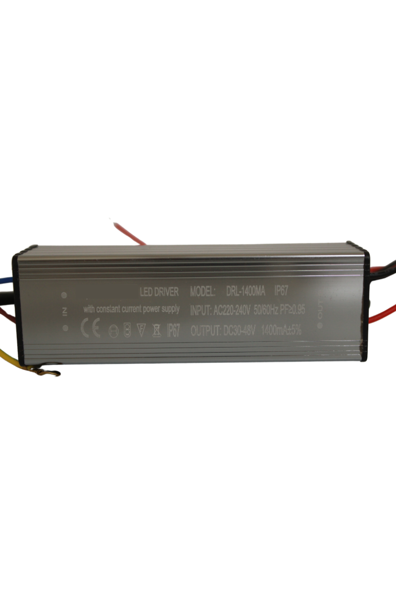 30-48V Led Driver 1400mA Power Led Sürücü IP67 Power Led Driver