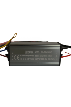 18-25X1W Led Driver 350mA 62-90V Power Led Sürücü IP67 Power Led Driver