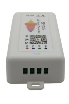 Adreslenebilir WS2811-WS2812 ARGB Pixel Led Kontrolcü SP107E Bluetoothlu Müzik Kontrol Cihazı