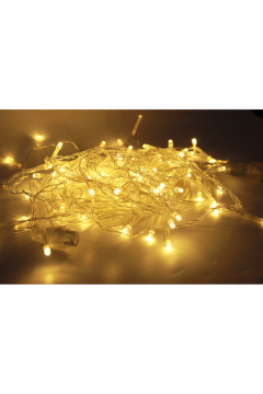 4 Metre Saçak Led 96 Ledli 16 Saçaklı Eklenebilir Fonksiyonlu Gün Işığı Dekoratif Led Işık Yılbaşı Süsü