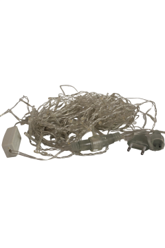 4 Metre Saçak Led 96 Ledli 16 Saçaklı Eklenebilir Fonksiyonlu Gün Işığı Dekoratif Led Işık Yılbaşı Süsü