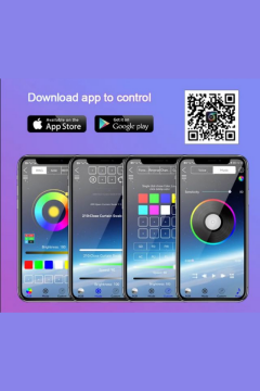 5V Akıllı Peri Led Işık Bluetooth Kontrollü Dekoratif Led Işık Su Geçirmez 10M Yılbaşı Süsü