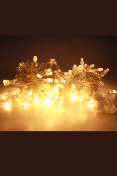 10 Metre 100 Ledli Gün Işığı Jack Eklemeli Dekoratif Led Işık Yılbaşı Süsü Çam Ağacı Işığı