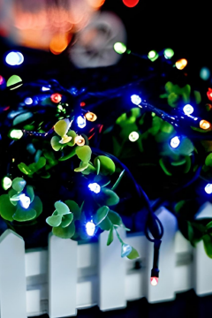 10 Metre 90 Ledli RGB Eklemeli Fonksiyonlu Dekoratif Led Işık Yılbaşı Süsü Çam Ağacı Işığı