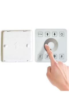 12-24 Volt Tek Renk Pixel Şerit Led Kontrol Duvar Tipi Kablosuz 86 Panel Anahtar