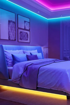 12 Volt WS2811 RGB Pixel Cob Şerit Led 12MM 720 Ledli IP20 5 Metre