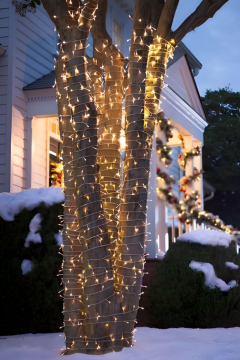 10 Metre Gün Işığı İp Led Yılbaşı Süsü IP65 Dış Mekan Eklenebilir Beyaz Kablolu Dekoratif Led Işık
