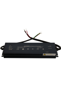 24 Volt 8,3 Amper 200 Watt Dış Cephe Led Adaptör IP67 Su Geçirmez