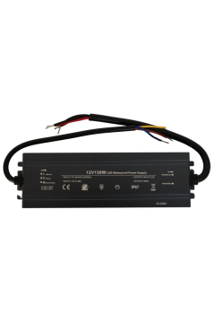 12 Volt 12,5 Amper 150 Watt Dış Cephe Led Adaptör IP67 Su Geçirmez