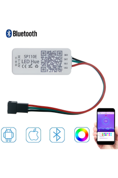 SP110E Pixel ARGB Led Kontrol Cihazı Adreslenebilir Şerit Led Kontrolcüsü