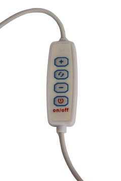 100 cm 2 Amper Çift Renk Açık Uçlu Dim Edilebilir USB Kablo On/Off Switch'li Dimmer'li USB Erkek Kablo