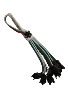 8'li Pixel Çoklayıcı Amplifier WS2811-WS2812B Pixel Şerit Led Çoklayıcı 5-24 Volt